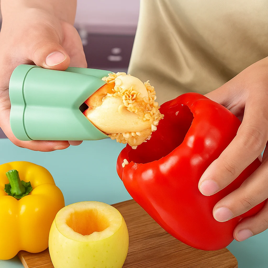 Praktische 2-in-1 uitholler