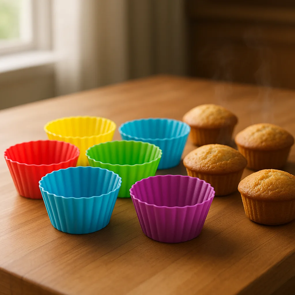 Siliconen cupcakevormpjes